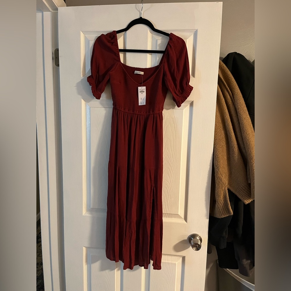 NWT Abercrombie and fitch midi dress
